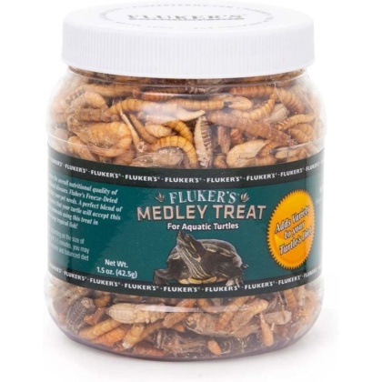 Flukers Medley Treat for Aquatic Turtles - 1.5 oz