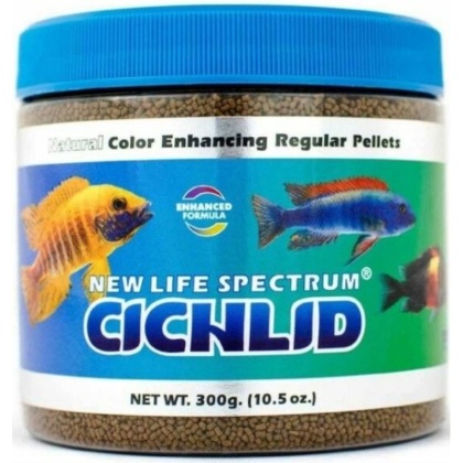 New Life Spectrum Cichlid Food Regular Sinking Pellets - 300 g