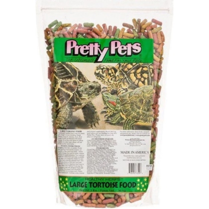 Pretty Pets Large Tortoise Food - 3 lbs