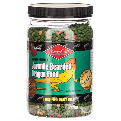 Rep Cal Juvenile Bearded Dragon Food - 12 oz