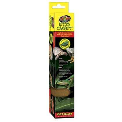 Zoo Med Eco Carpet Reptile Carpet - Tan - 15/20 gal (12\